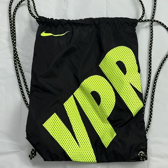 Nike VPR black draw string backpack bag - Picture 4 of 9